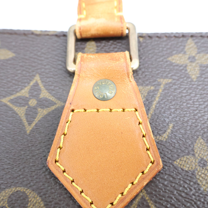Louis Vuitton Brown Monogram Sac Plat Handbag