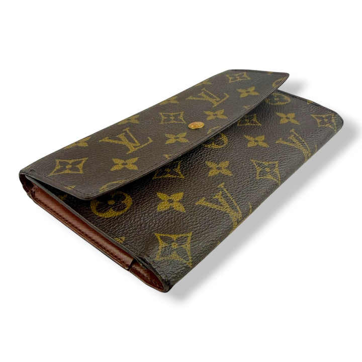 Louis Vuitton Trifold Brown Monogram Femme Wallet