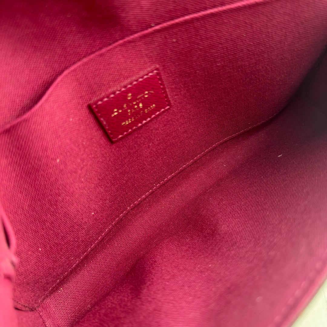Louis Vuitton Felicie Pochette Brown Monogram Handbag
