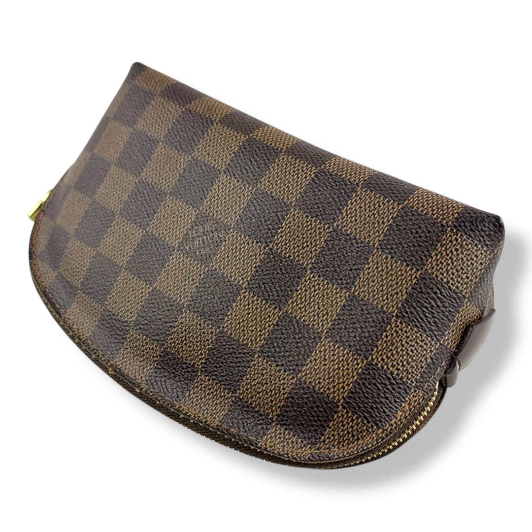 Louis Vuitton Brown Damier Travel Cosmetic Pouch
