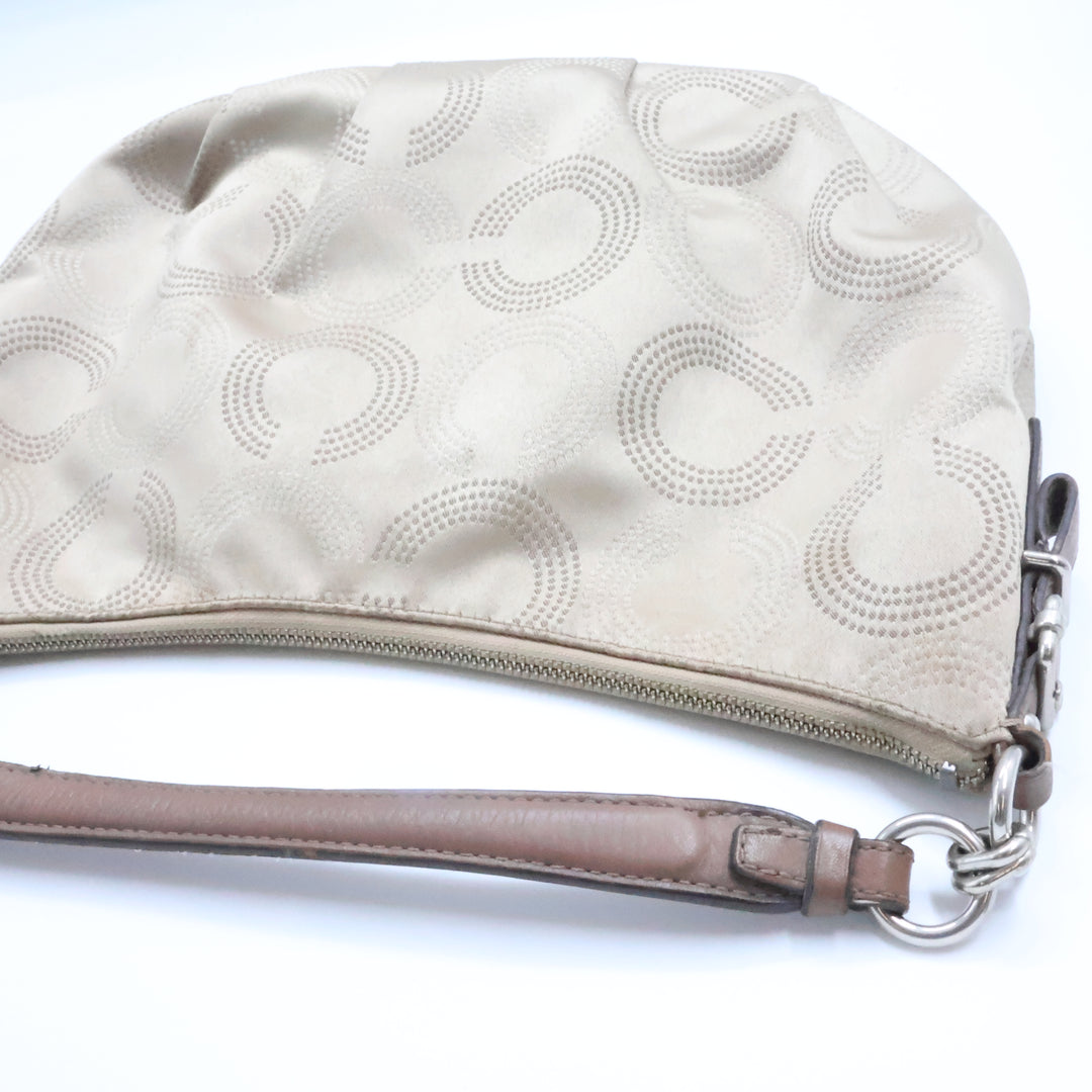 Coach Beige Madison Hobo Handbag