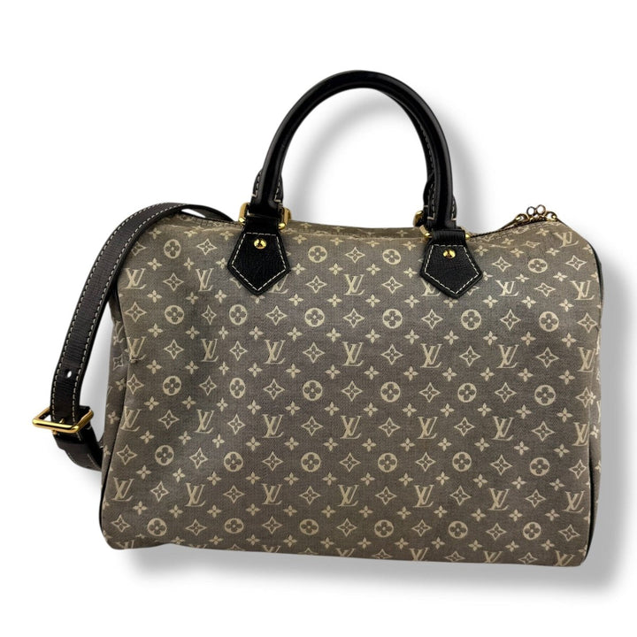 Louis Vuitton Sepia Monogram Mini Idylle Romance Speedy Bandouliere 30 Handbag