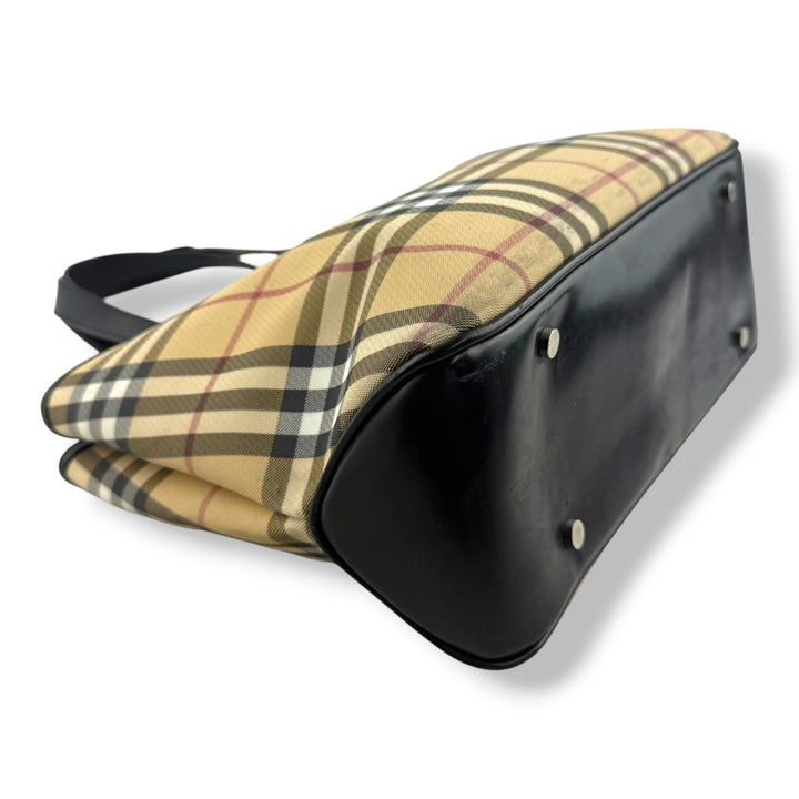 Burberry Vintage Nova Check Tote Bag