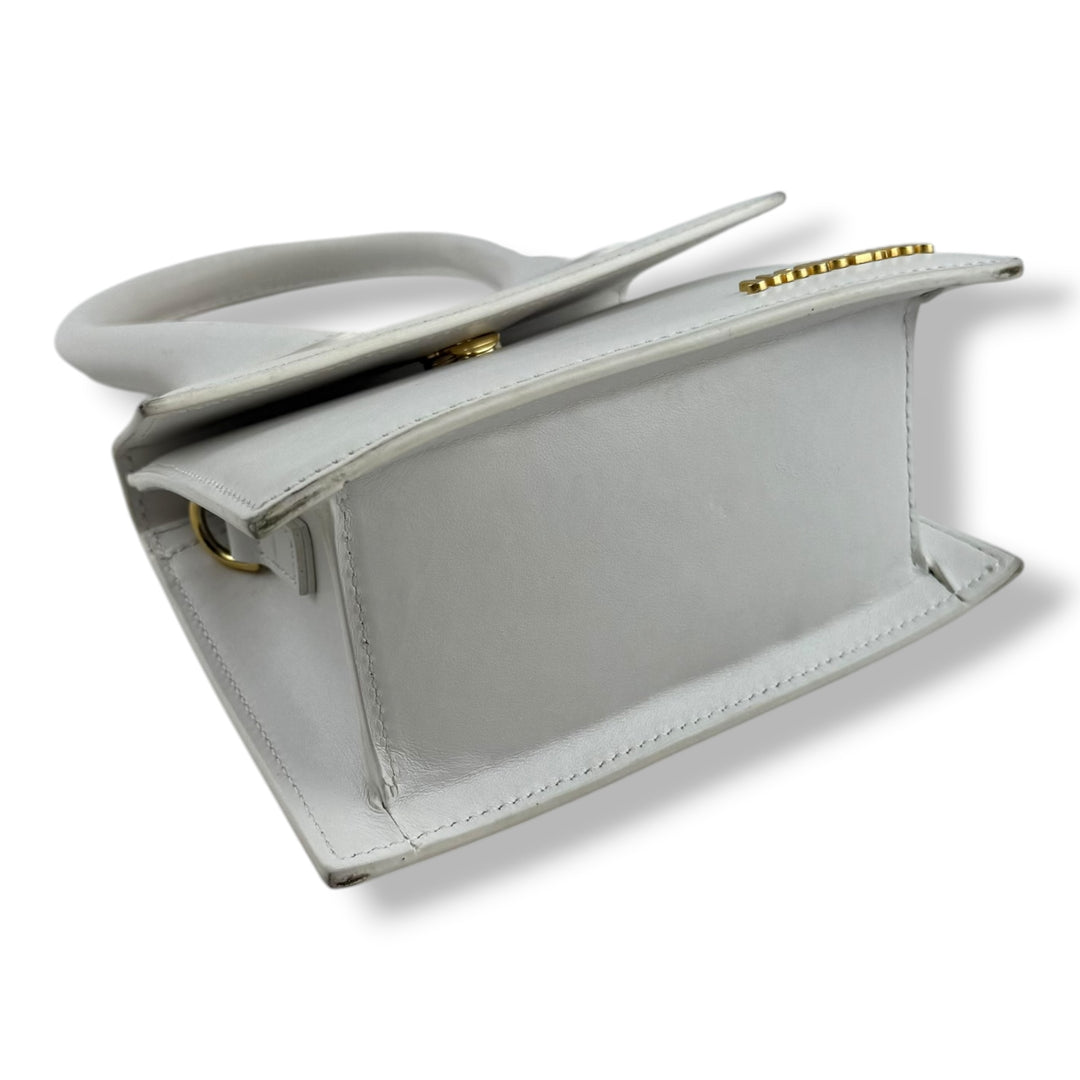 Jacquemus Le Chiquito Medium White Moyen Crossbody Handbag