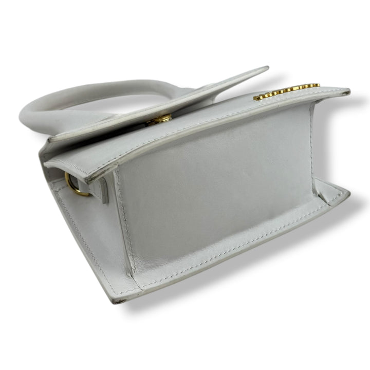 Jacquemus Le Chiquito Medium White Moyen Crossbody Handbag