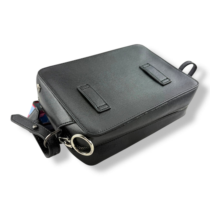 Off-White Black/White Clip Camera Crossbody Bag