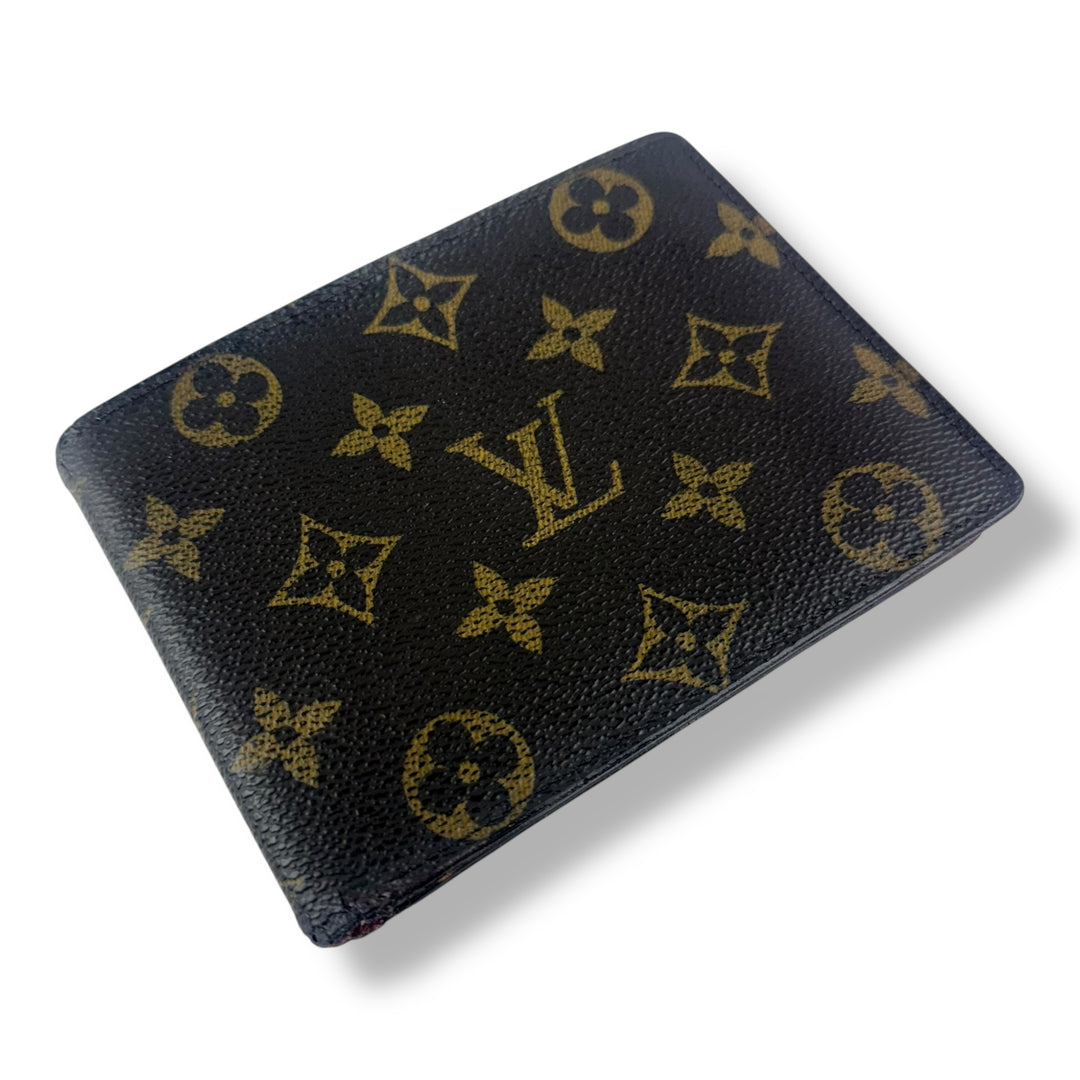 Louis Vuitton Vintage Bifold Brown Monogram Wallet