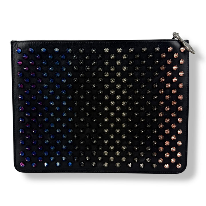 Christian Louboutin Stud Pouch Clutch Bag