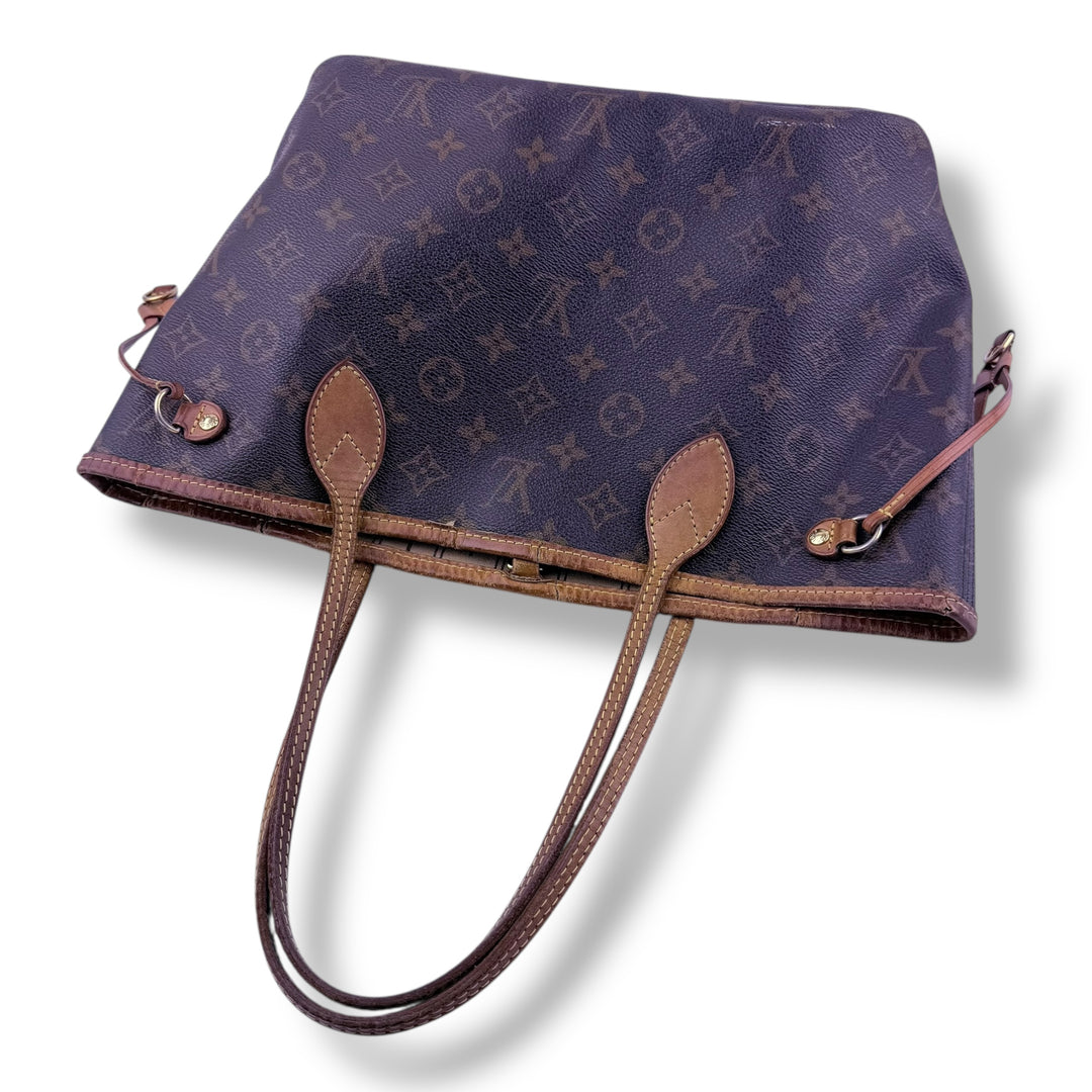 Louis Vuitton Brown Monogram Neverfull PM Handbag