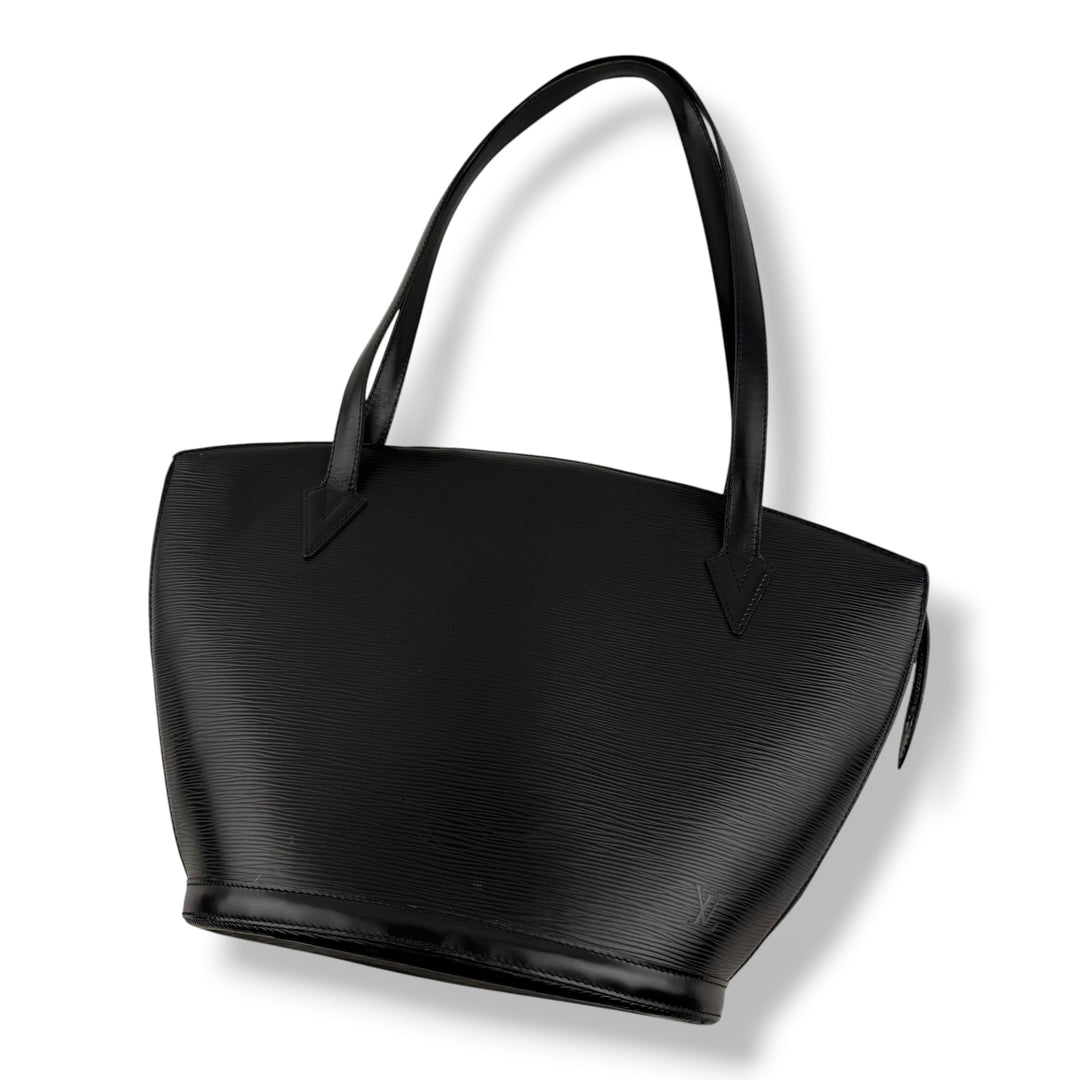 Louis Vuitton Saint Jacques Black Epi Leather Handbag