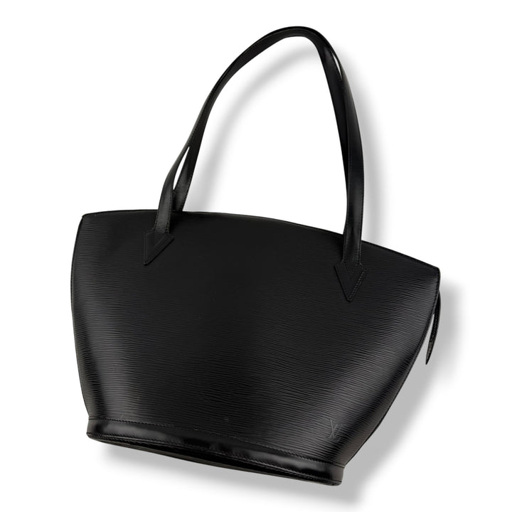Louis Vuitton Saint Jacques Black Epi Leather Handbag