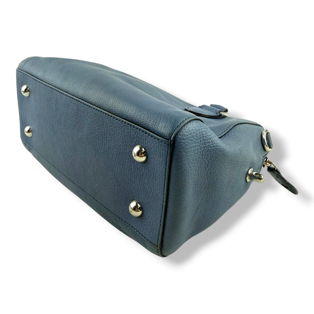 Mulberry Del Ray Blue Tote Handbag