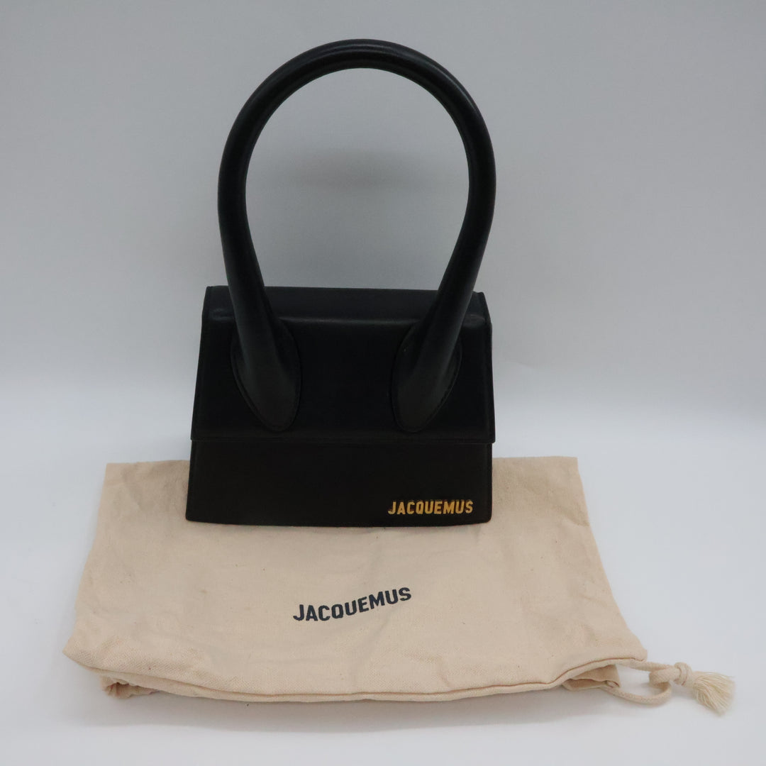 Jacquemus Le Chiquito Medium Black Moyen Crossbody Handbag