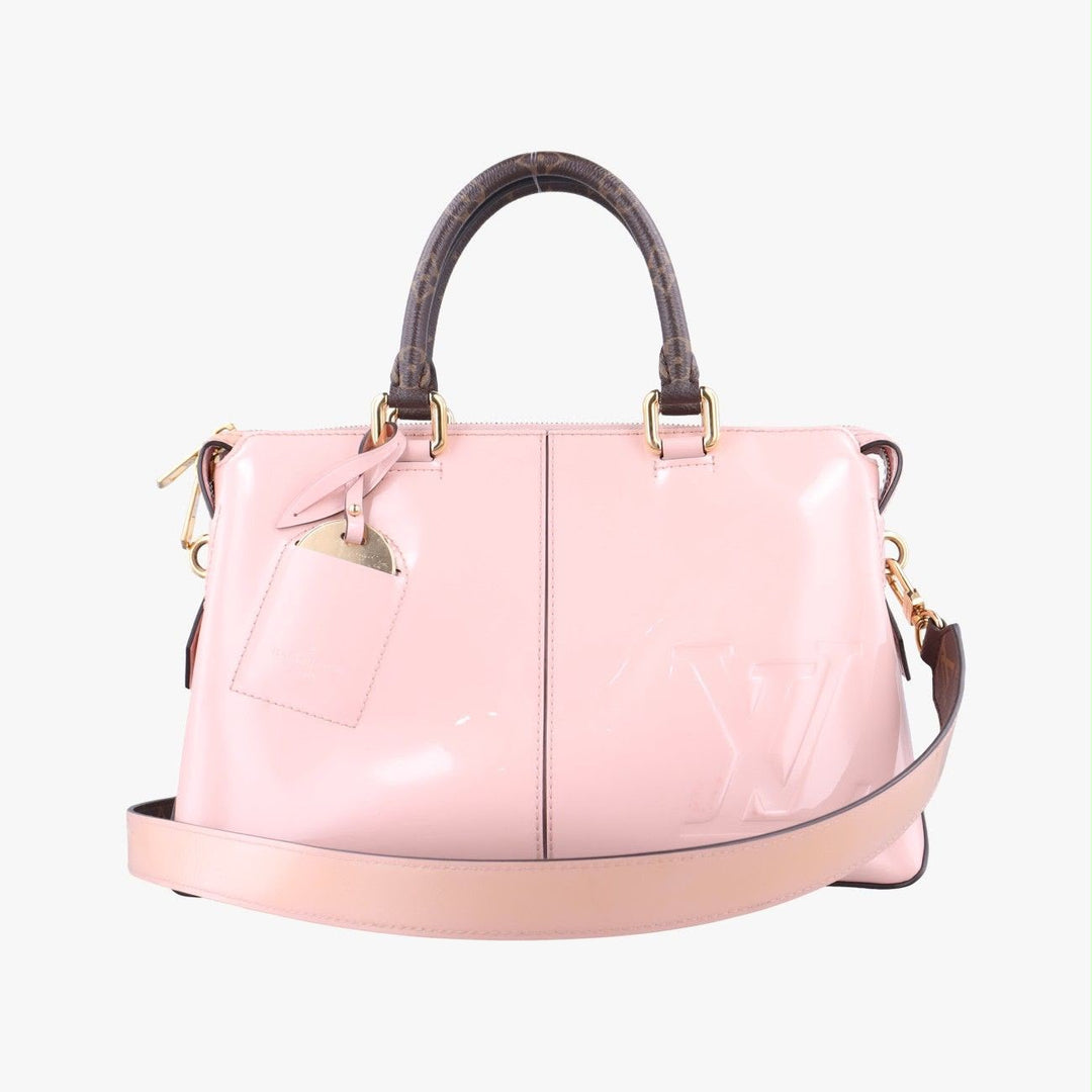 Louis Vuitton Rose Ballerine Vernis Miroir Tote Bag