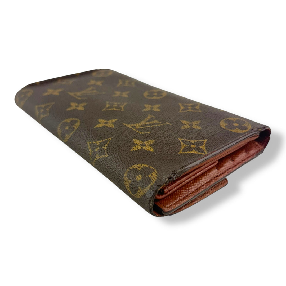 Louis Vuitton Trifold Brown Monogram Femme Wallet