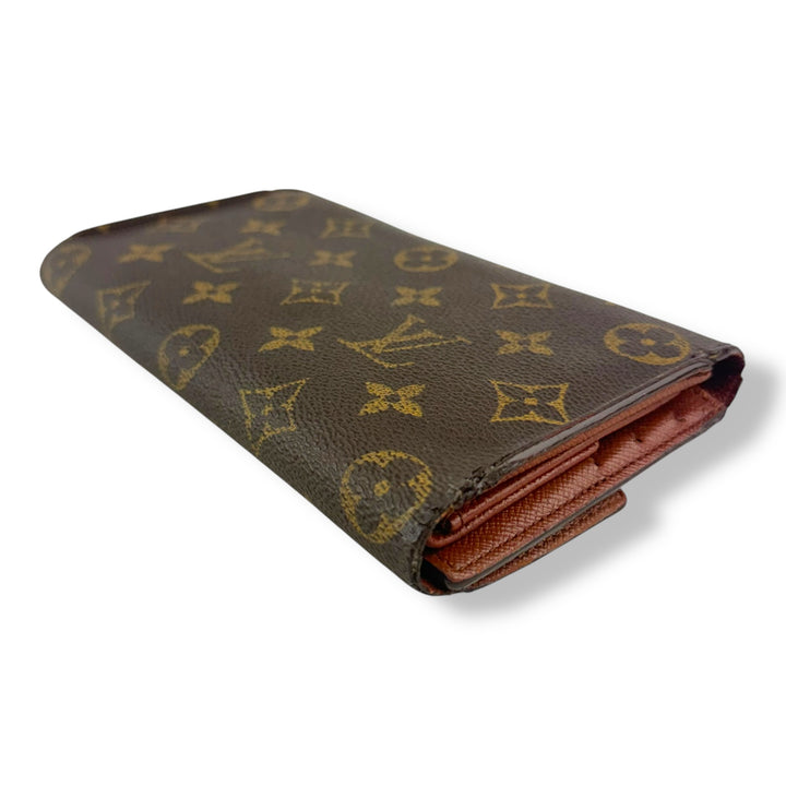 Louis Vuitton Trifold Brown Monogram Femme Wallet