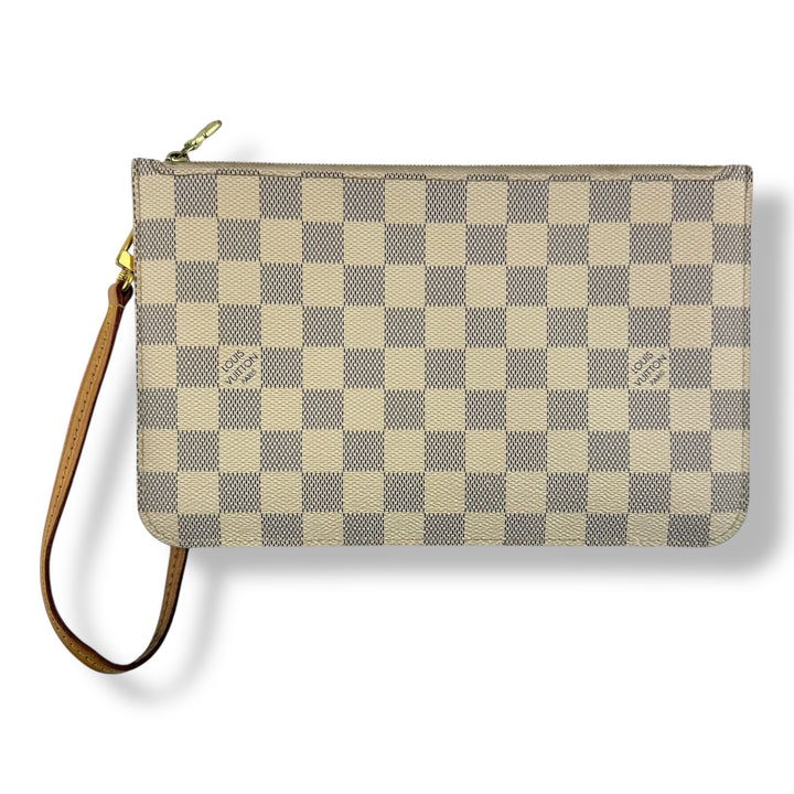 Louis Vuitton Damier Azur Neverfull Pouch