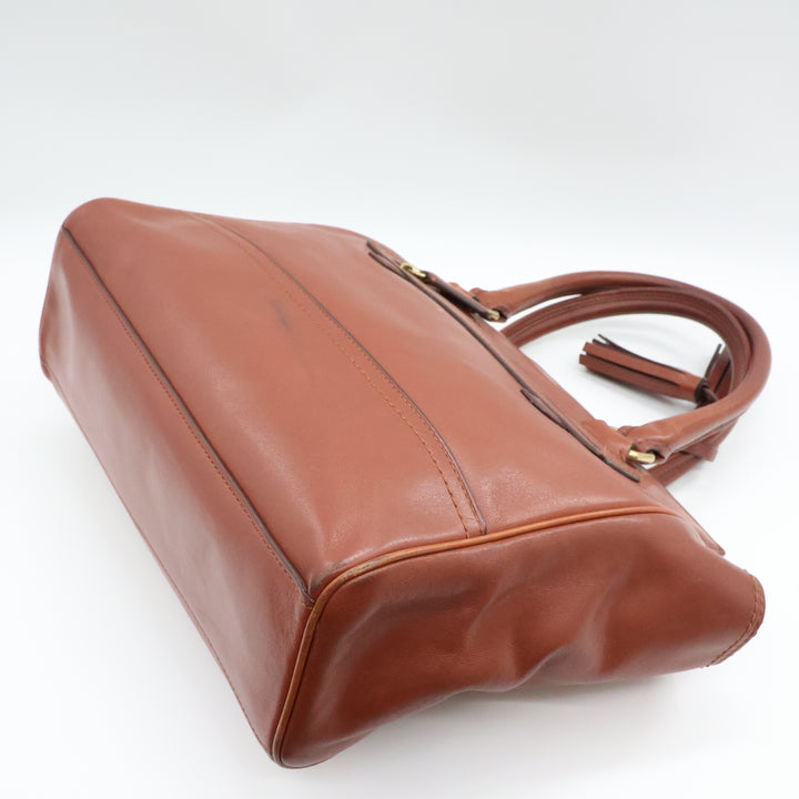 Coach Burnt Orange Legacy Candace Carryall