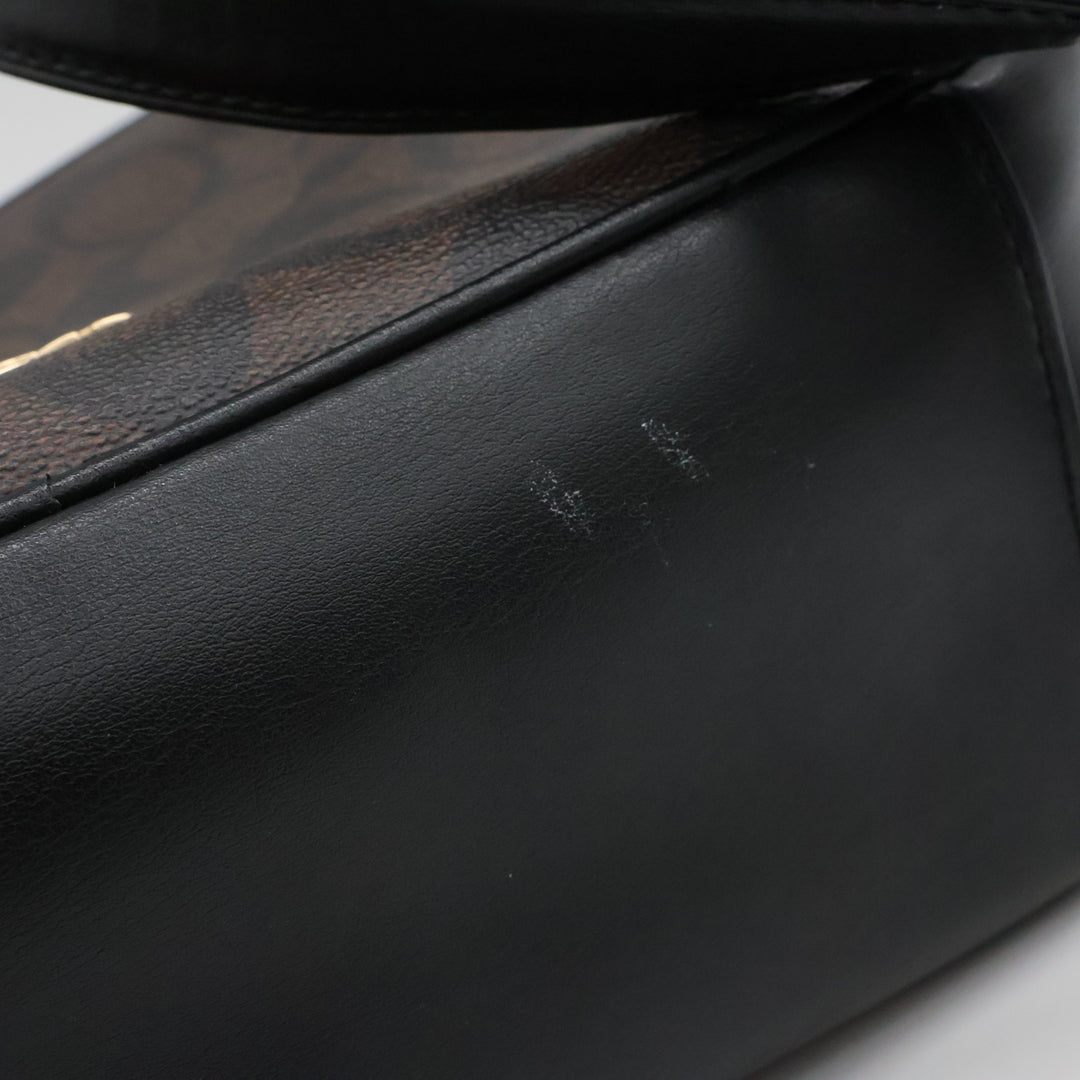 Coach Signature Crossbody Camera Handbag