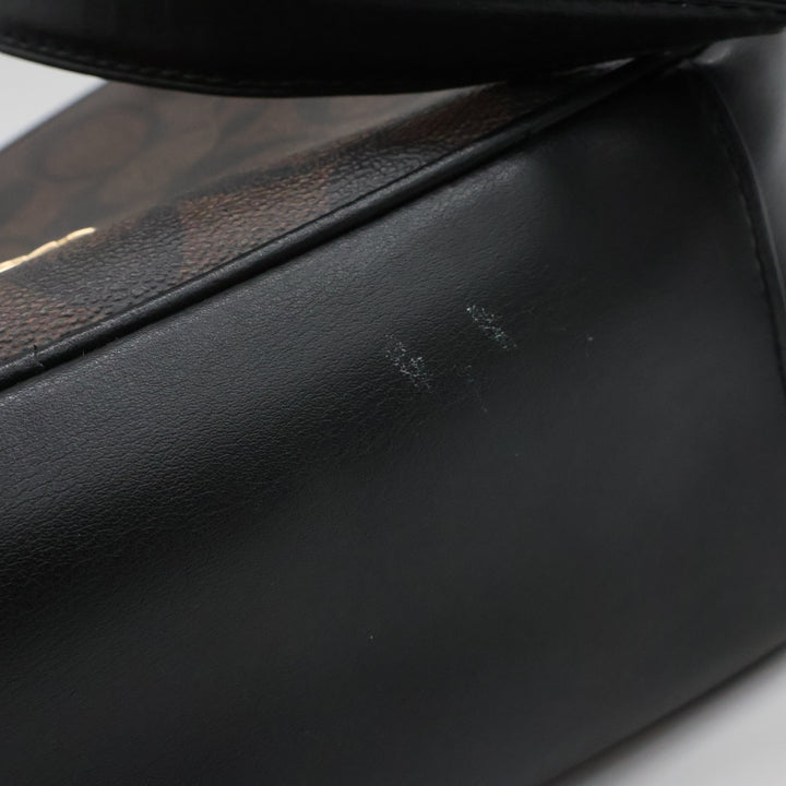 Coach Signature Crossbody Camera Handbag