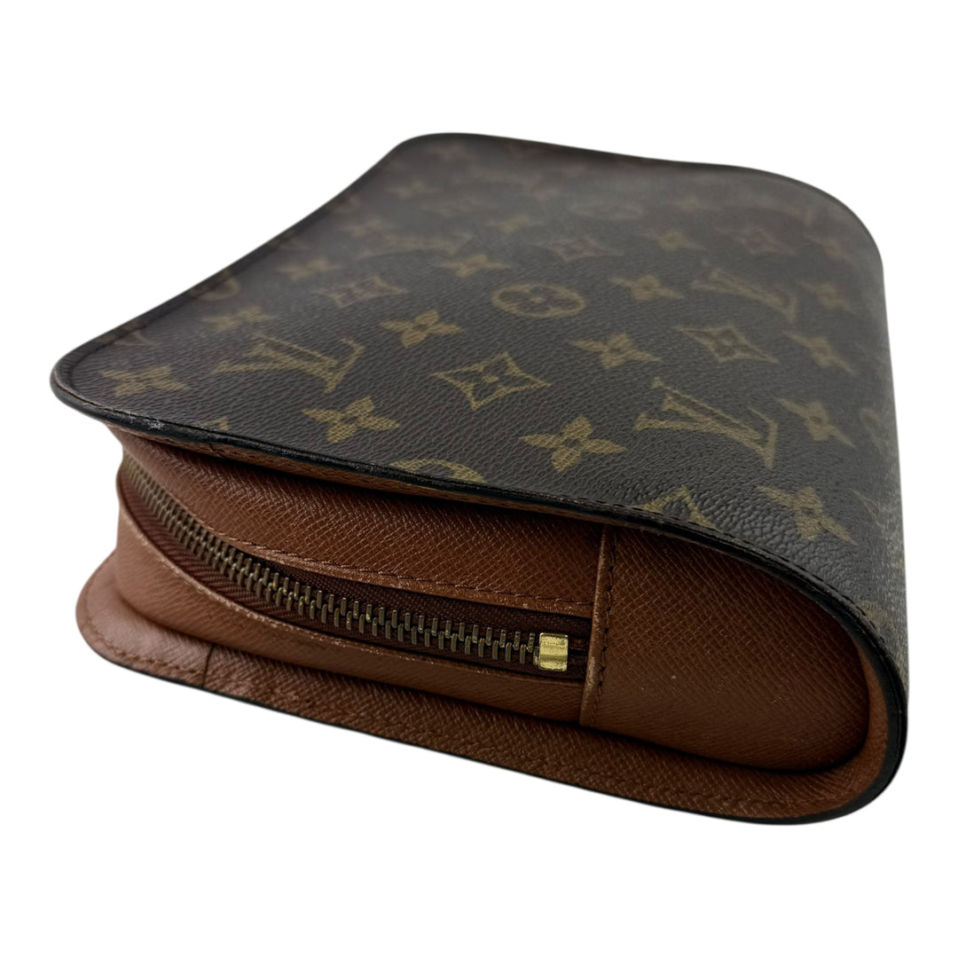 Louis Vuitton Brown Monogram Orsay Clutch Bag
