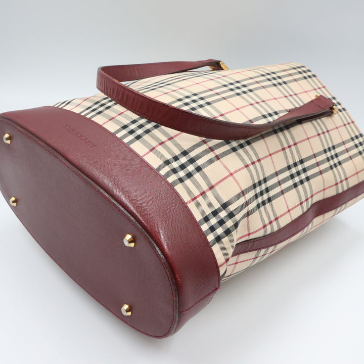 Burberry Vintage Check Tote Bag