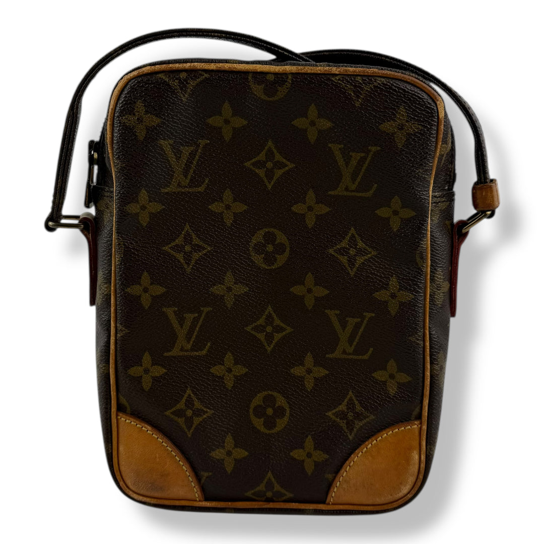 Louis Vuitton Vintage Brown Danube BB Crossbody Handbag