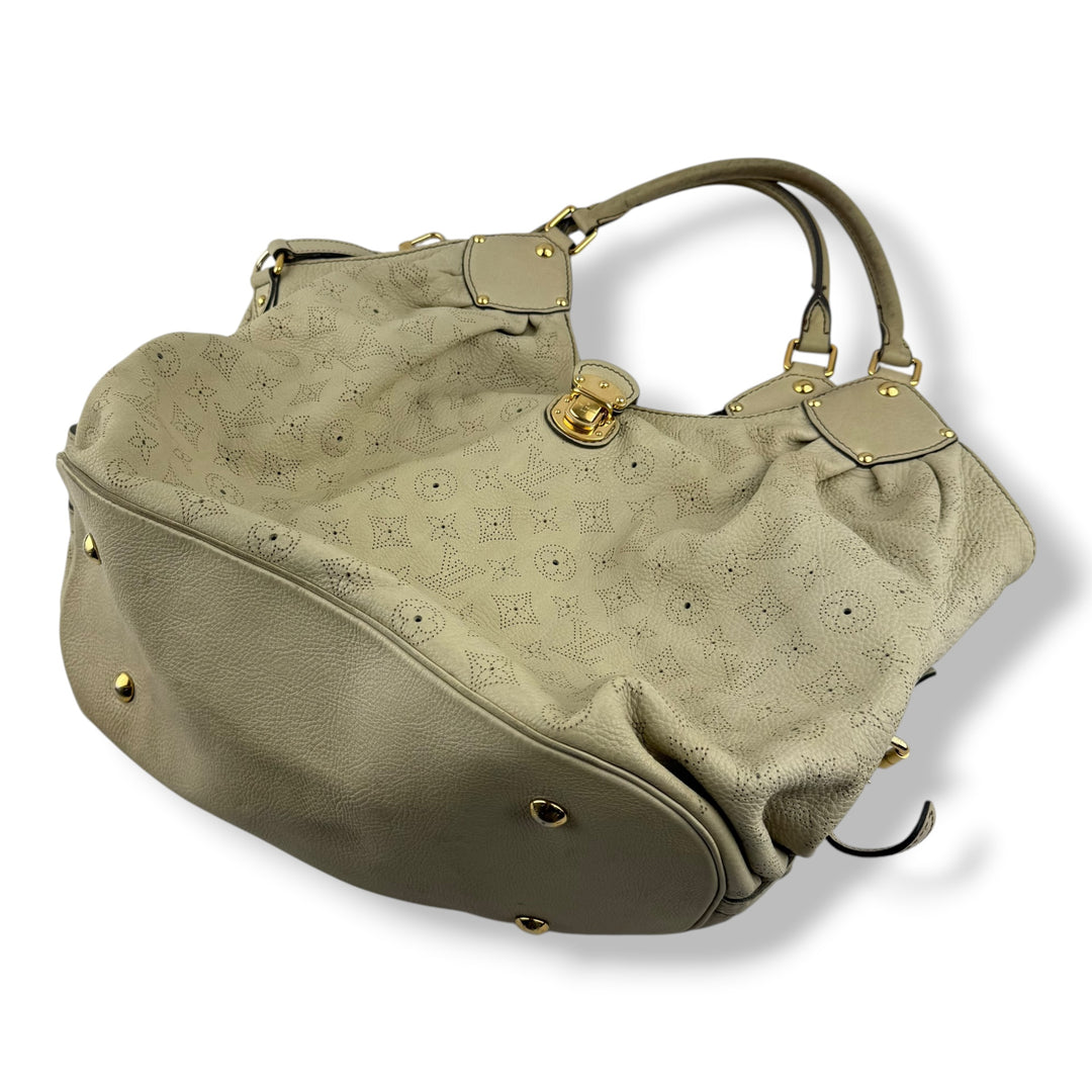 Louis Vuitton Monogram Olive Mahina Leather Surya Tote Bag