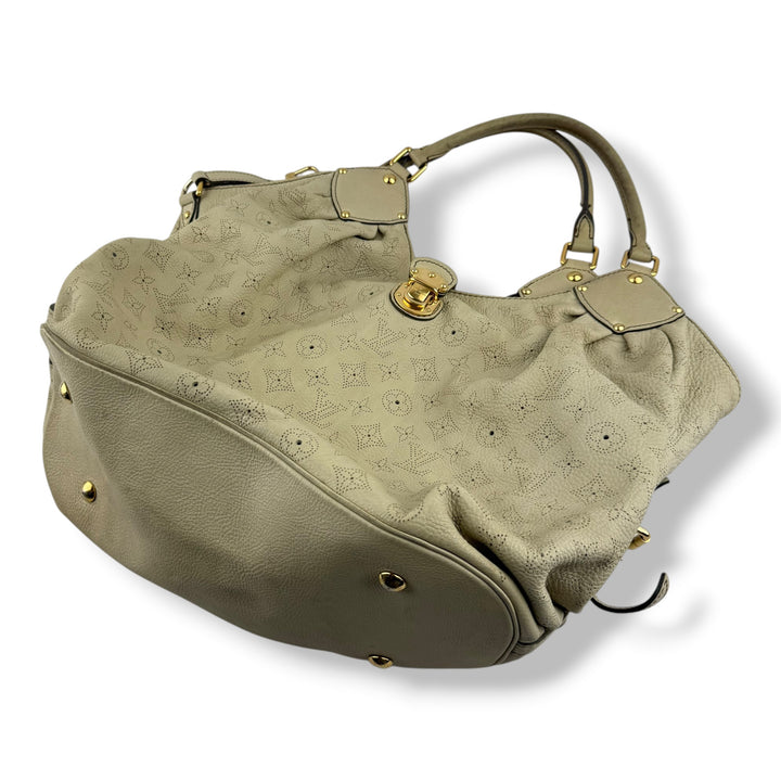 Louis Vuitton Monogram Olive Mahina Leather Surya Tote Bag