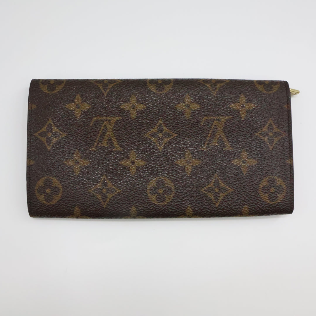 Louis Vuitton Vintage Sarah Brown Monogram Femme Wallet