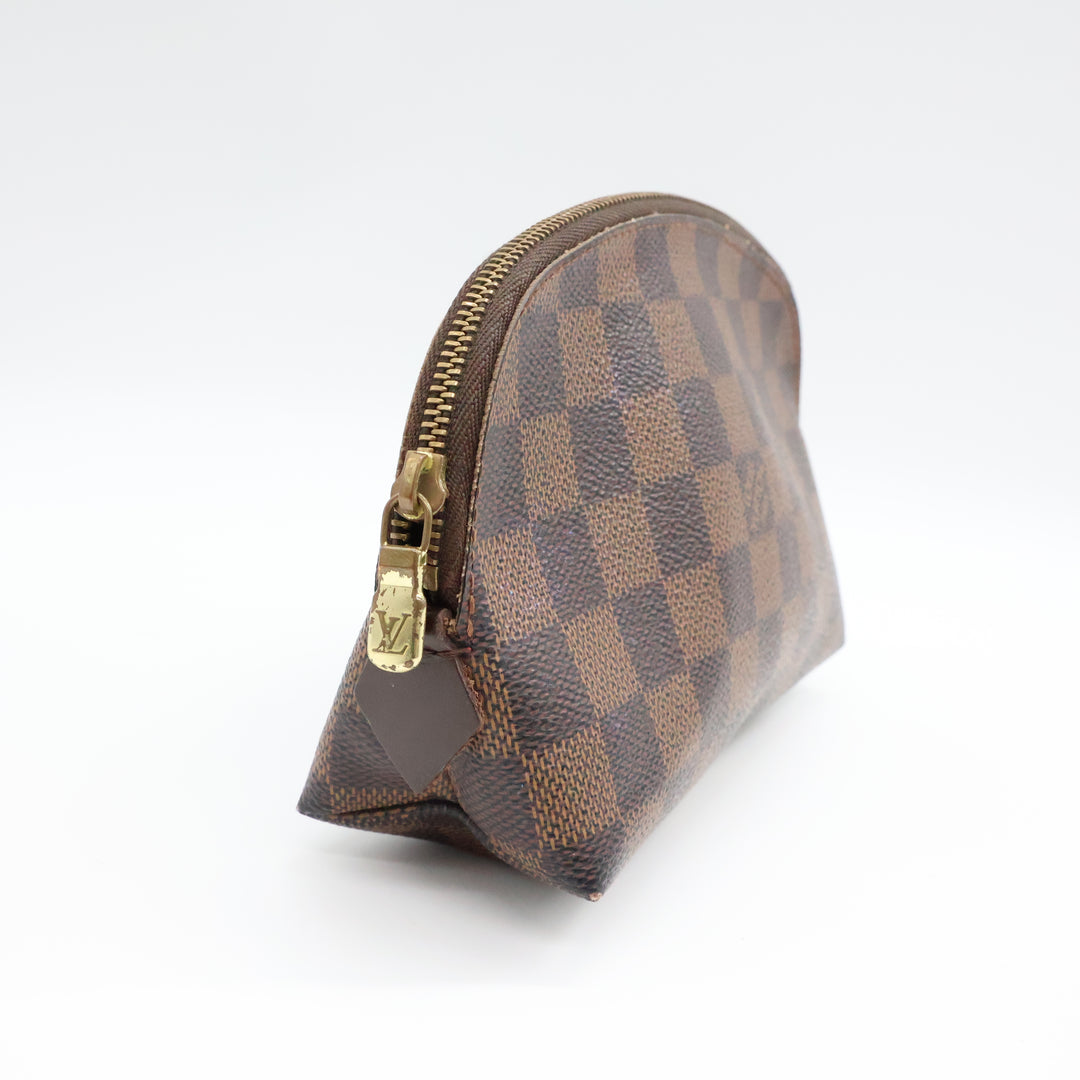 Louis Vuitton Brown Damier Travel Cosmetic PM Pouch