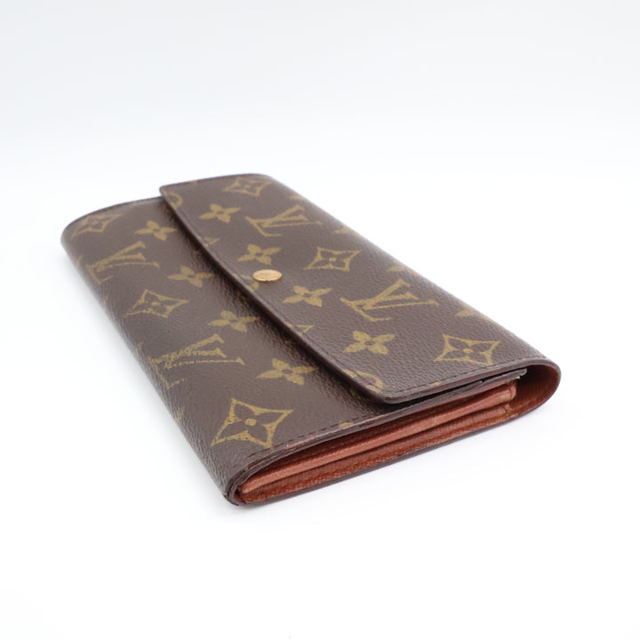Louis Vuitton Vintage Sarah Brown Monogram Femme Wallet 8593