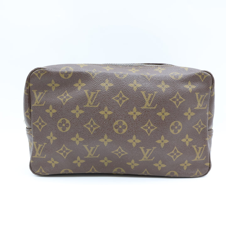 Louis Vuitton True Trousse 28 Brown Monogram Toiletry Pouch