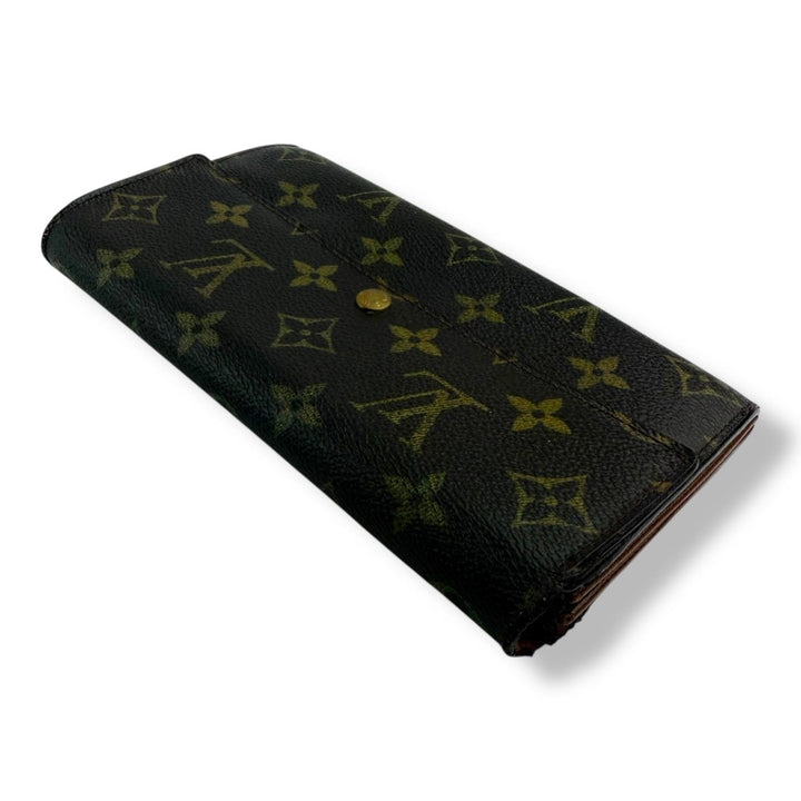 Louis Vuitton Sarah Brown Monogram Femme Wallet