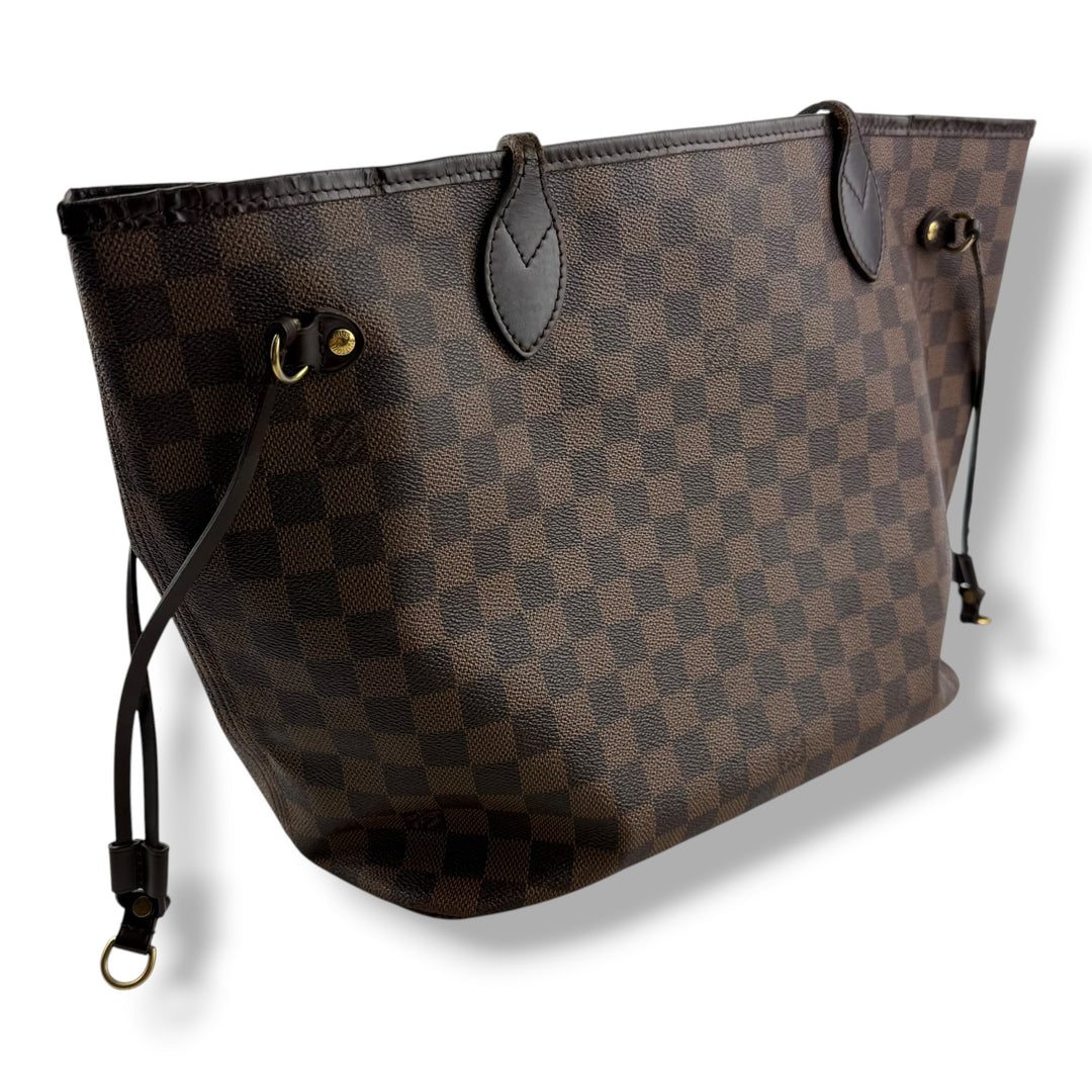 Louis Vuitton Brown Damier Neverfull MM Handbag
