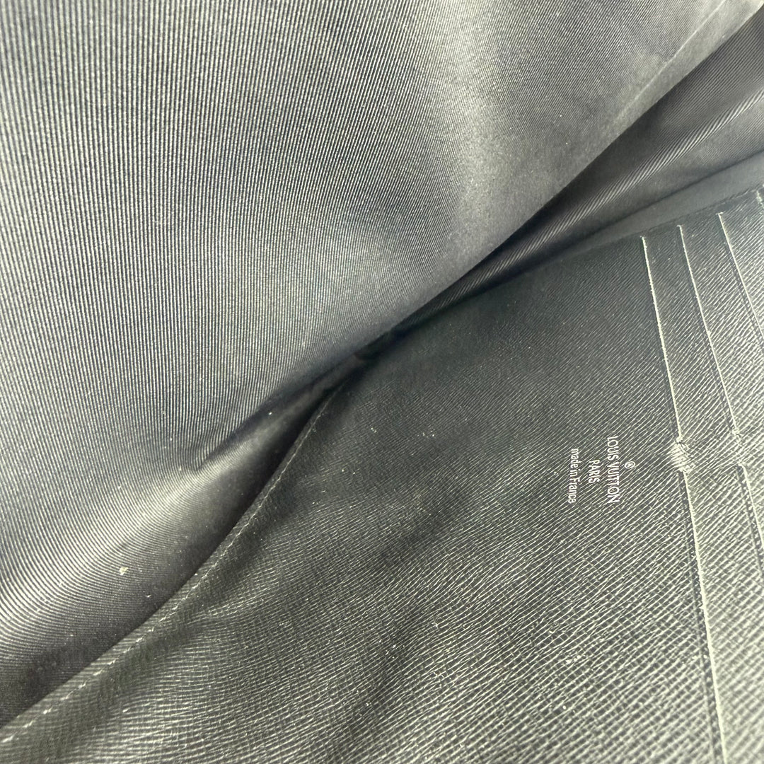 Louis Vuitton Pochette Voyage Black Damier Graphite Pouch