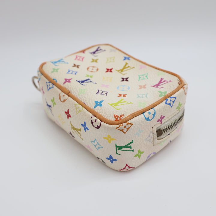 Louis Vuitton White Murakami Wapity PM Pouch