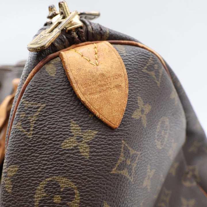 Louis Vuitton Brown Monogram 55 Keepall Duffle Bag
