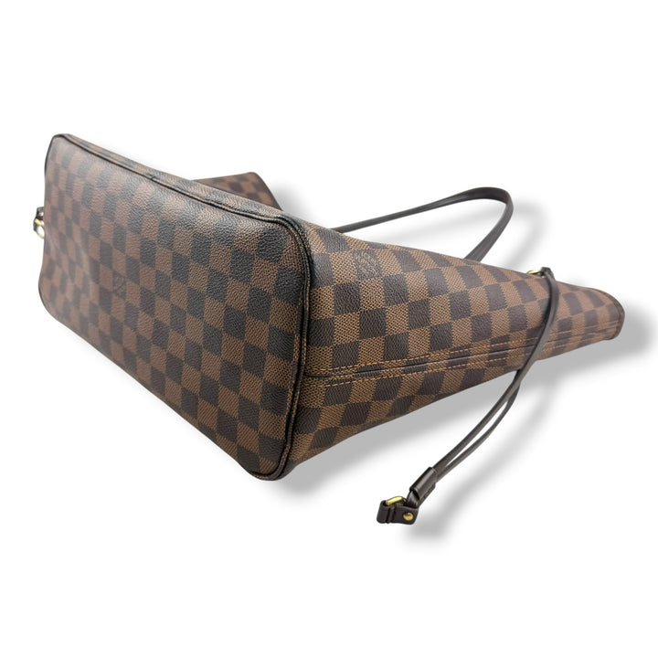 Louis Vuitton Brown Damier Neverfull MM Handbag