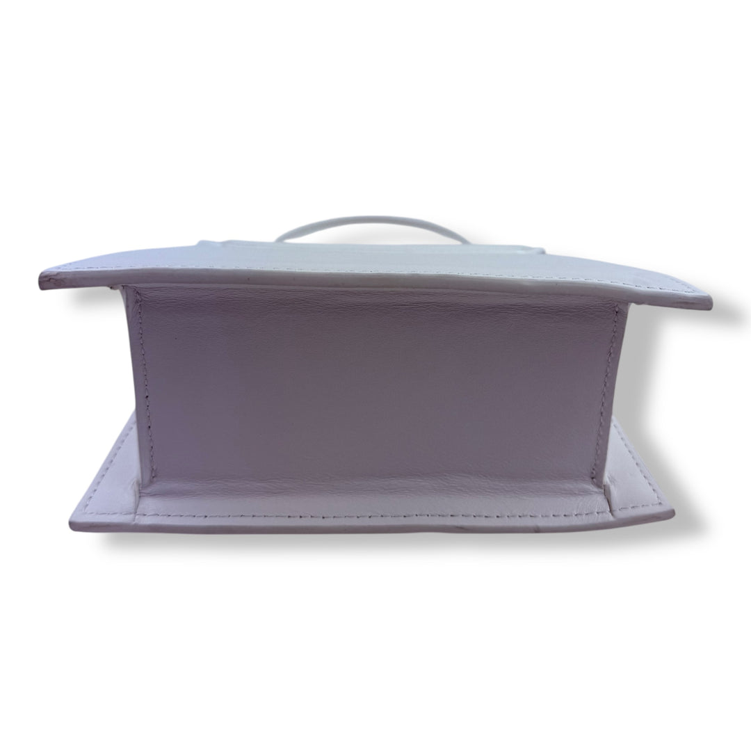 Jacquemus Le Chiquito Medium White Moyen Crossbody Handbag