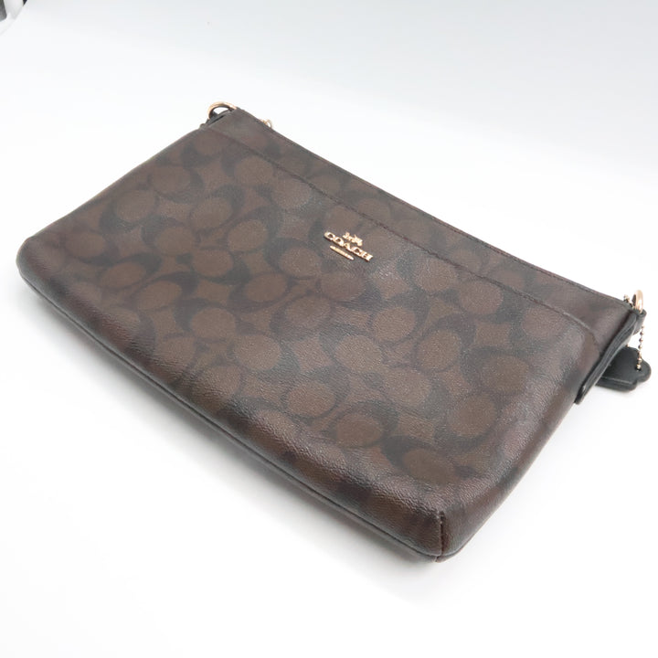 Coach Signature East/West Pop Crossbody Bag