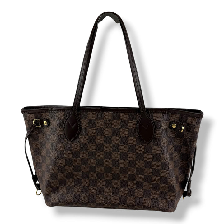 Louis Vuitton Brown Damier Neverfull PM Handbag