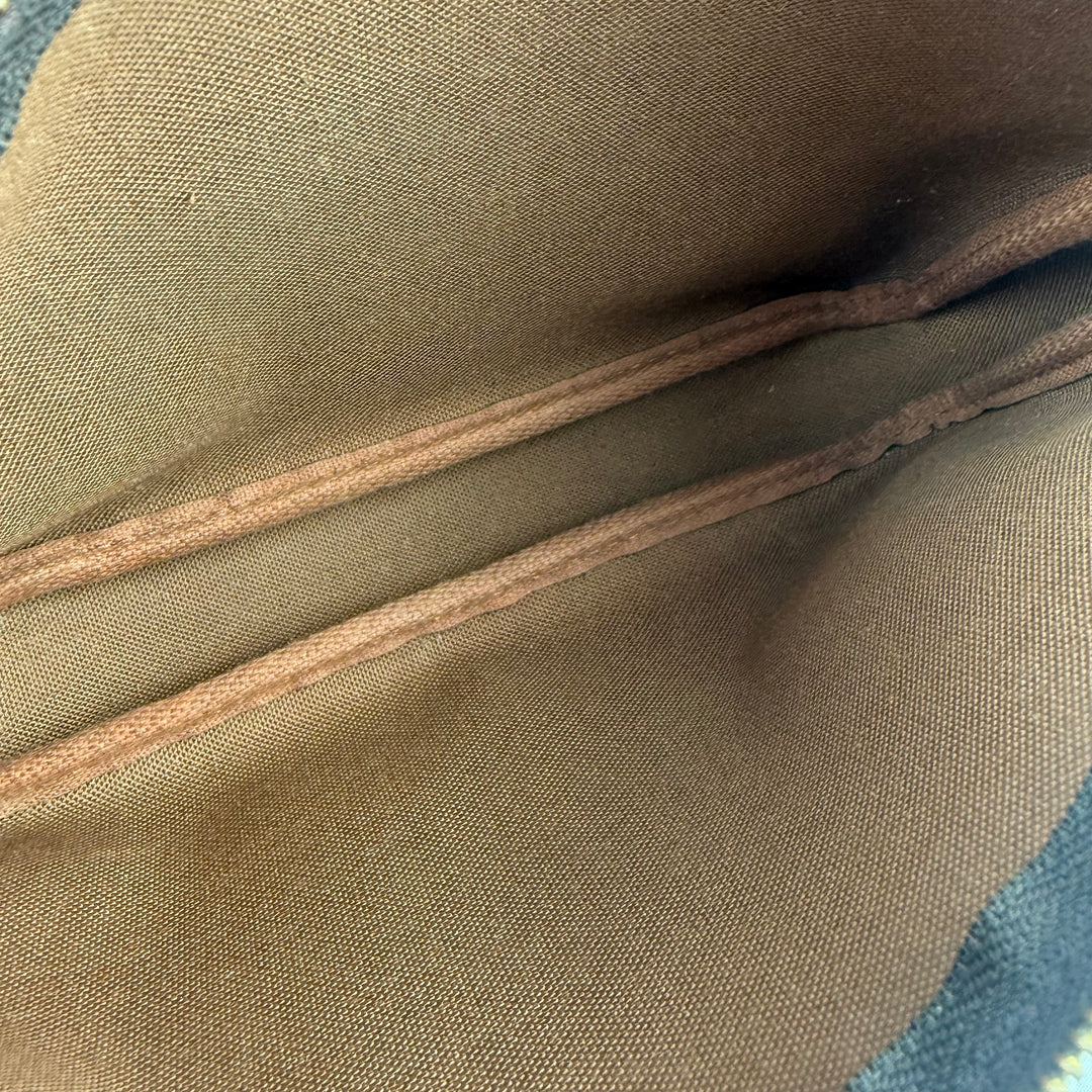 Louis Vuitton Pochette Accessories Brown Monogram Clutch Bag