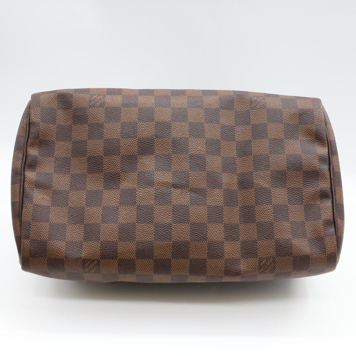 Louis Vuitton Speedy 30 Brown Damier Ebene Handbag