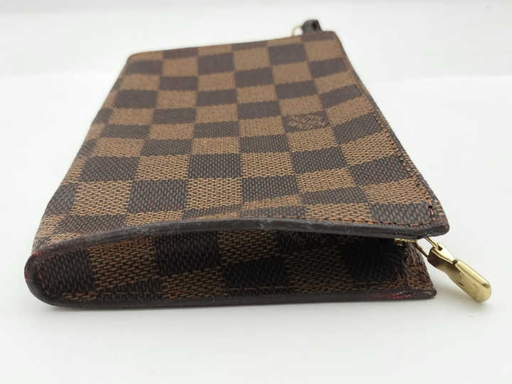 Louis Vuitton Brown Damier Classic Signature Mini Bucket Pouch Bag