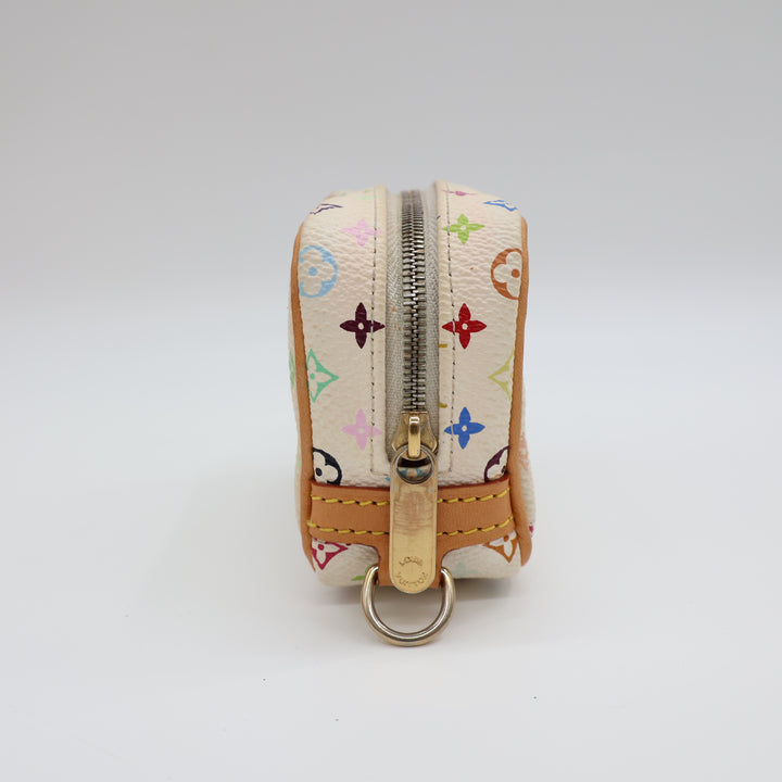 Louis Vuitton White Murakami Wapity PM Pouch