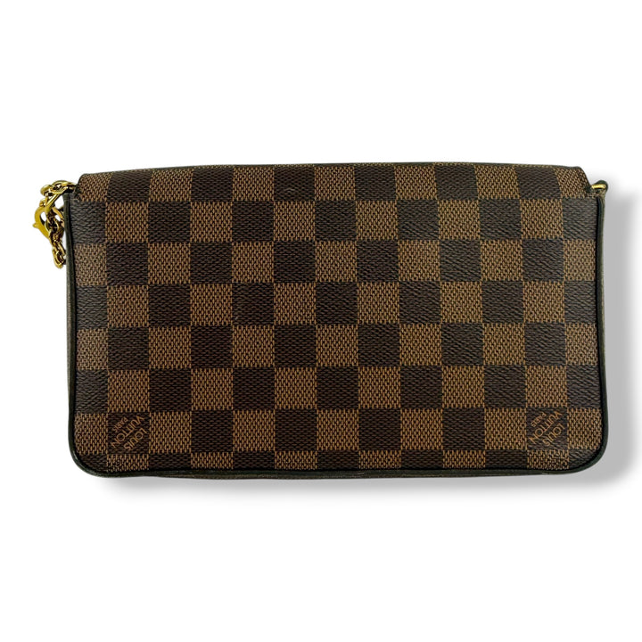 Louis Vuitton Felicie Pochette Brown Damier Handbag