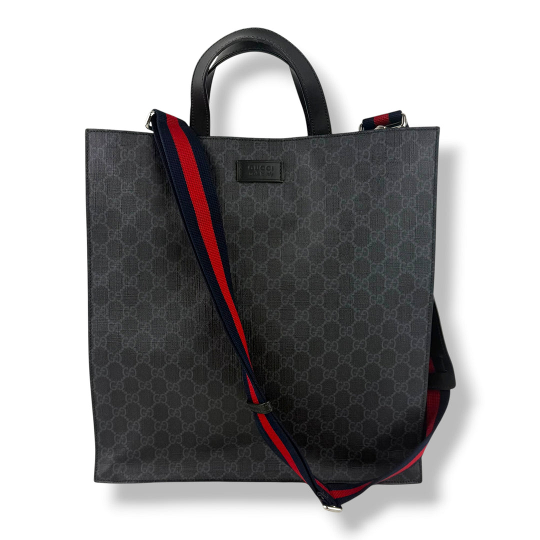 Gucci GG Supreme Shoulder Tote Handbag