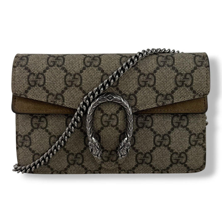 Gucci GG Dionysus Beige Super Mini Handbag