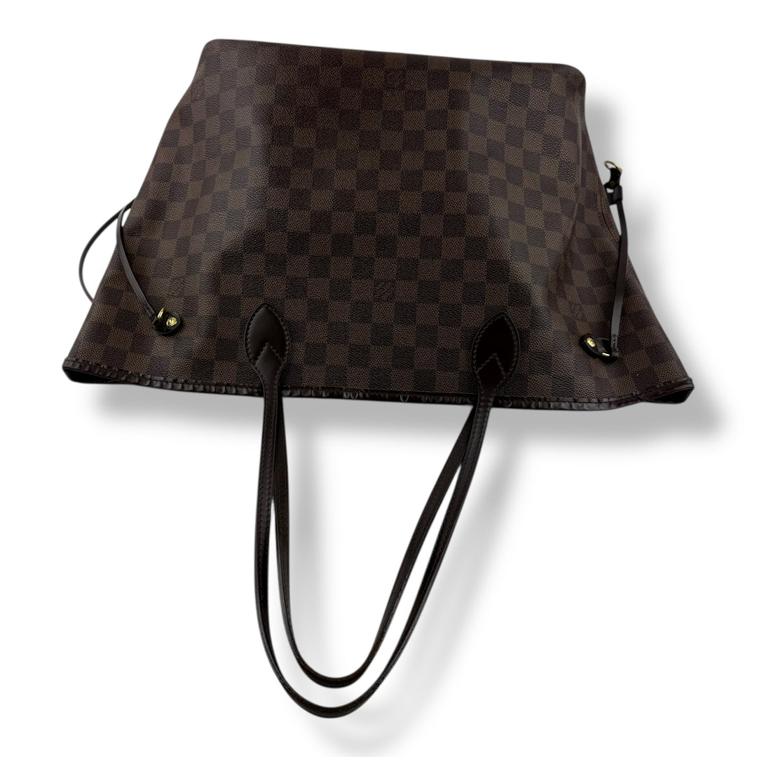 Louis Vuitton Brown Damier Neverfull MM Handbag